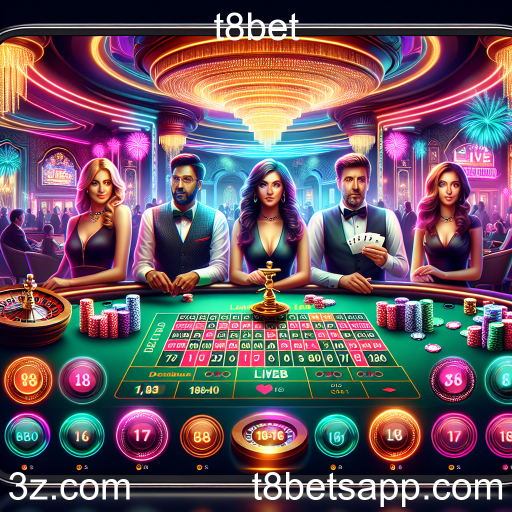 A Experiência Imersiva dos Jogos Ao Vivo no t8bet