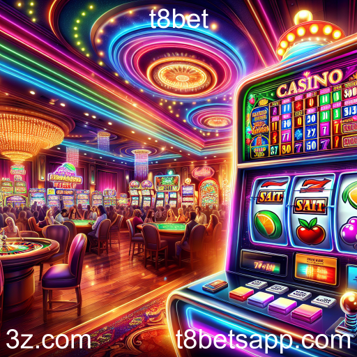 Descubra o Mundo dos Slots no t8bet